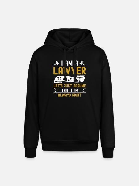 Lawyer - Stanley/Stella SOUNDER Unisex Hoodie - black