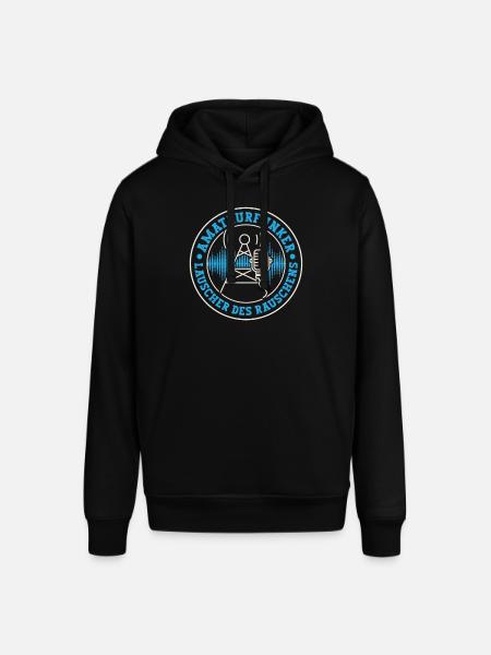 Amateurfunk Funkgerät Lauscher Amateurfunker - Stanley/Stella Unisex Hoodie SOUNDER - Schwarz
