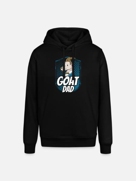 Ziegenvater Ziegen Vater Ziege Tier Hausziege - Stanley/Stella Unisex Hoodie SOUNDER - Schwarz