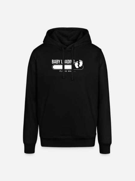 Baby Loading Geschenk Werdende Mutter - Stanley/Stella Unisex Hoodie SOUNDER - Schwarz