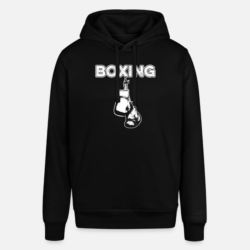 Boxeur de boxe - Sweat à capuche SOUNDER Stanley/Stella Unisexe - noir