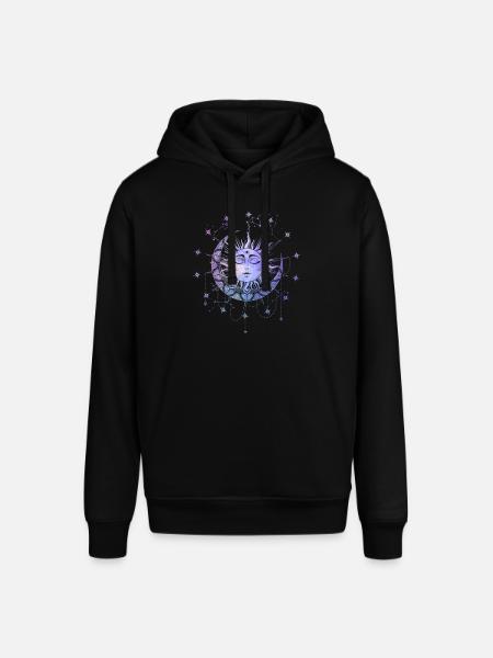 Spiritual Magic Sun Occult Magic Symbol - Stanley/Stella SOUNDER Unisex Hoodie - black