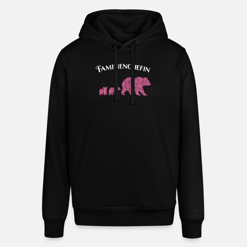 Mamabär Mama Mutter Muttertag Geschenk - Stanley/Stella Unisex Hoodie SOUNDER - Schwarz