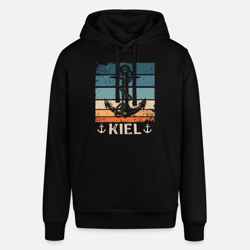 Kiel Disant Kiel Souvenir - Sweat à capuche SOUNDER Stanley/Stella Unisexe - noir