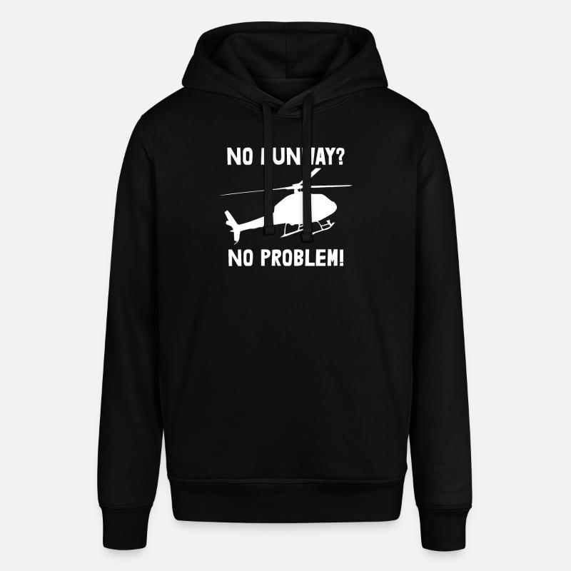Hélicoptère Hélicoptère Pilote Heli - Sweat à capuche SOUNDER Stanley/Stella Unisexe - noir