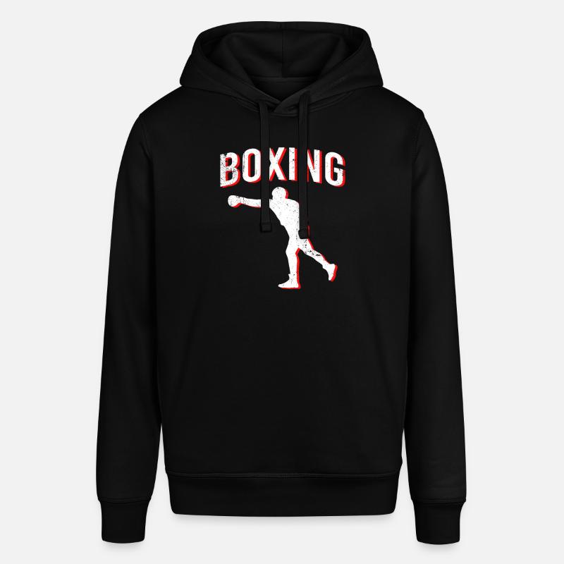 Boxe boxe - Sweat à capuche SOUNDER Stanley/Stella Unisexe - noir