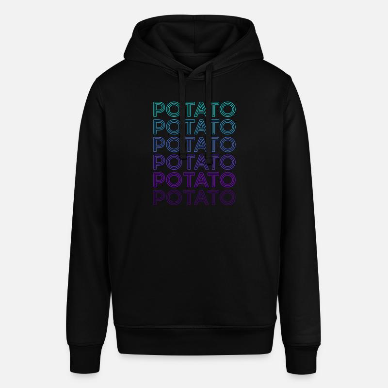 Pomme de terre rétro - Sweat à capuche SOUNDER Stanley/Stella Unisexe - noir