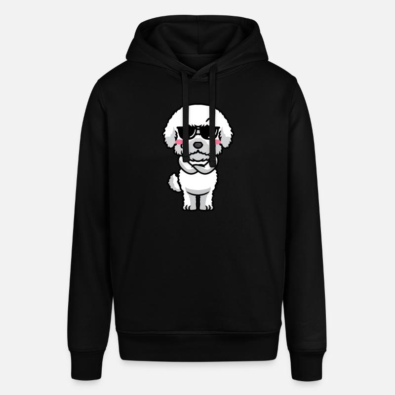 Bichon Frisé Chien Bouclé Bichon - Sweat à capuche SOUNDER Stanley/Stella Unisexe - noir