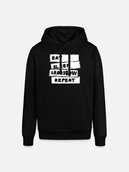 Crossbow - Besta Tshirt - Stanley/Stella SOUNDER Unisex Hoodie - black