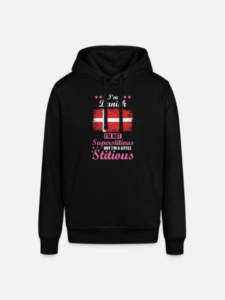 Dane Mrs. Superstitious Stitious - Stanley/Stella SOUNDER Unisex Hoodie - black
