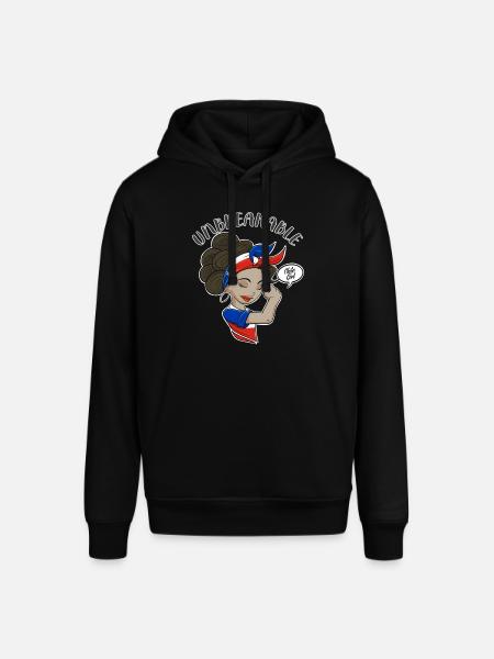 Chile Flicka Okrossbar I Chile Arv I Chile - Luvtröja SOUNDER unisex från Stanley/Stella - svart