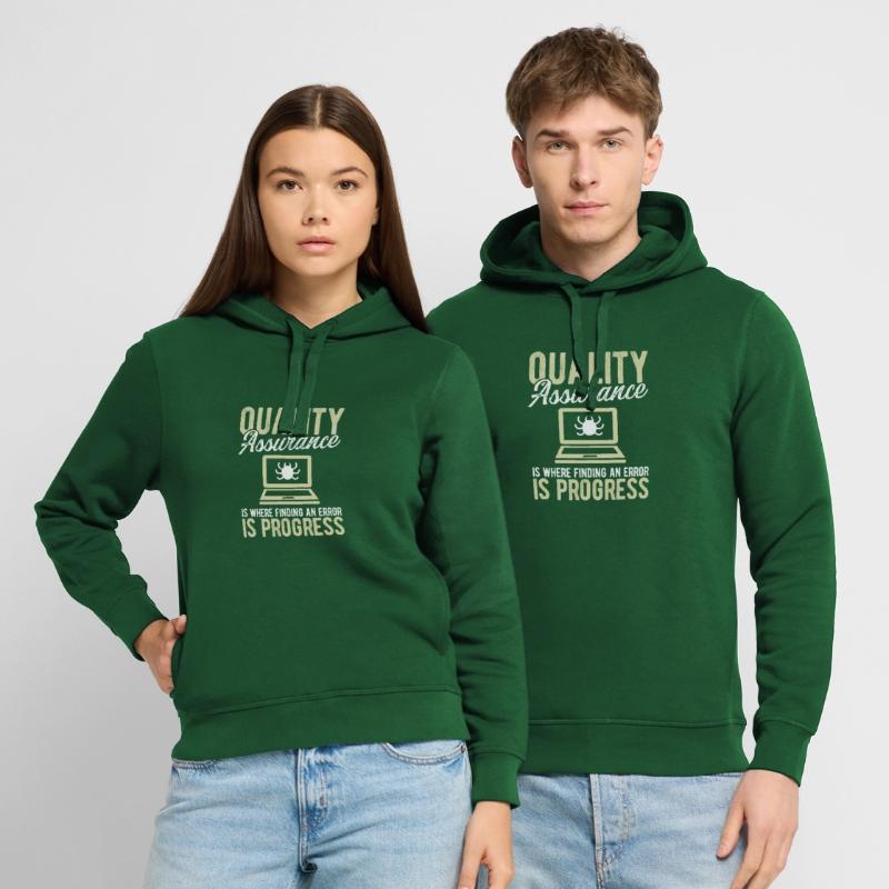 Quality Assurance Code Testing QA Engineering Test Stanley/Stella Unisex Hoodie SOUNDER
