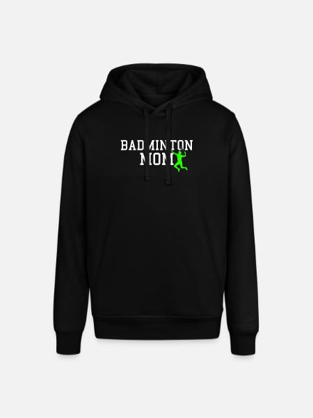 badminton mom - Stanley/Stella SOUNDER Unisex Hoodie - black