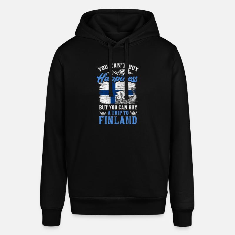 Finlande - Sweat à capuche SOUNDER Stanley/Stella Unisexe - noir