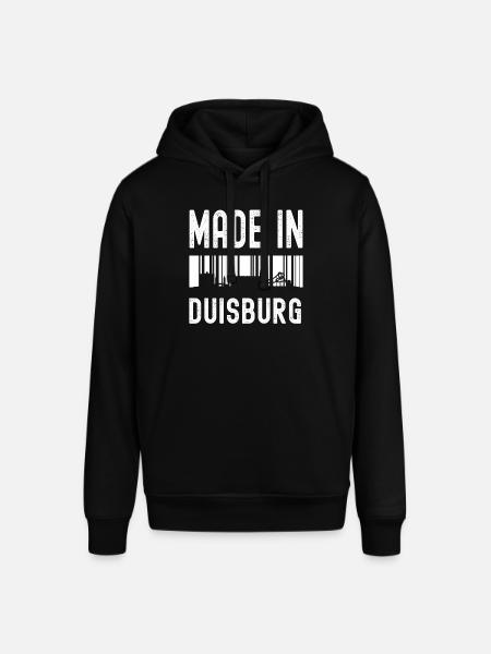 Duisburg - Stanley/Stella Unisex Hoodie SOUNDER - Schwarz