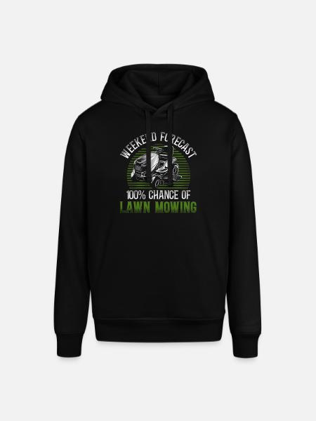 Lawn Mower Mowing Dad Father - Stanley/Stella SOUNDER Unisex Hoodie - black