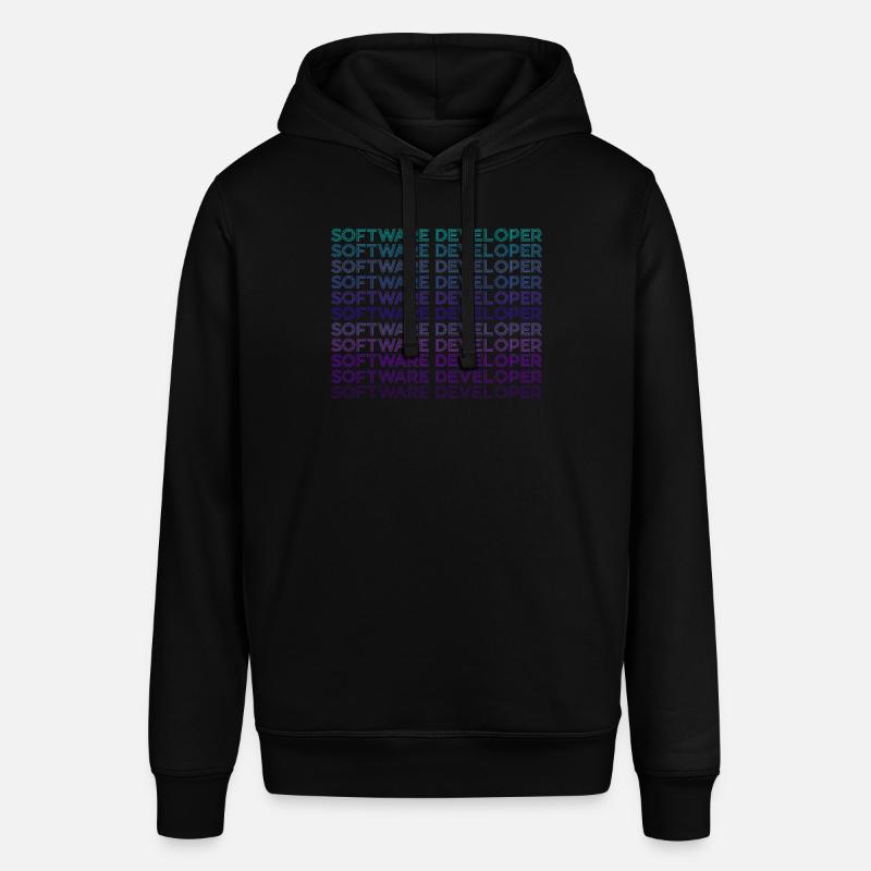 Softwareentwickler Computerprogrammierer Retro - Stanley/Stella Unisex Hoodie SOUNDER - Schwarz