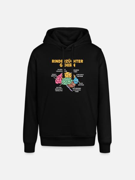 Rinderzüchter - Stanley/Stella Unisex Hoodie SOUNDER - Schwarz