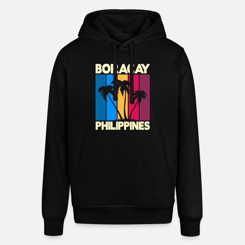 Boracay Philippines - Sweat à capuche SOUNDER Stanley/Stella Unisexe - noir