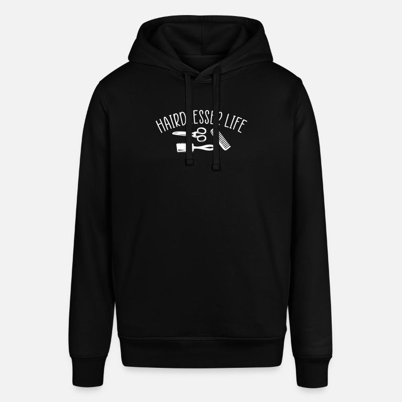Coiffeur Life Gift Coiffeur - Sweat à capuche SOUNDER Stanley/Stella Unisexe - noir
