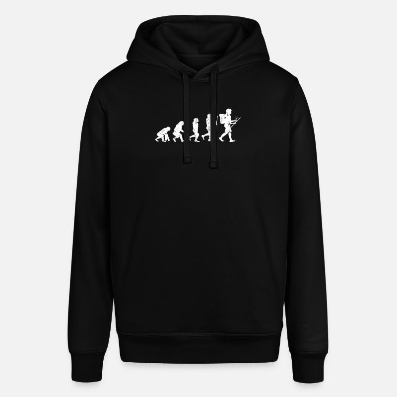 Geocaching evolution Shirt - Stanley/Stella Unisex Hoodie SOUNDER - Schwarz