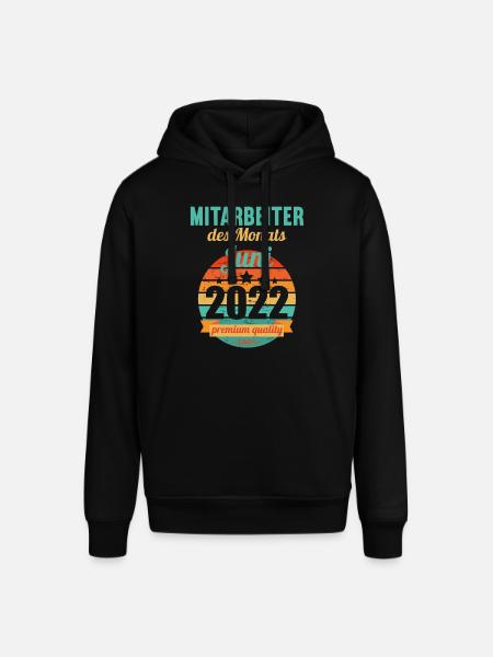 Mitarbeiter des Monats Juni 2022 - Stanley/Stella Unisex Hoodie SOUNDER - Schwarz