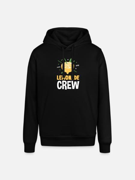 Lemonade Crew Juice Stand - Stanley/Stella SOUNDER Unisex Hoodie - black