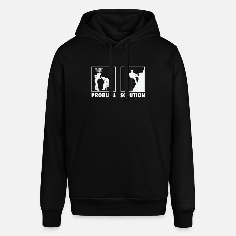 Déclaration de l’alpiniste - Sweat à capuche SOUNDER Stanley/Stella Unisexe - noir