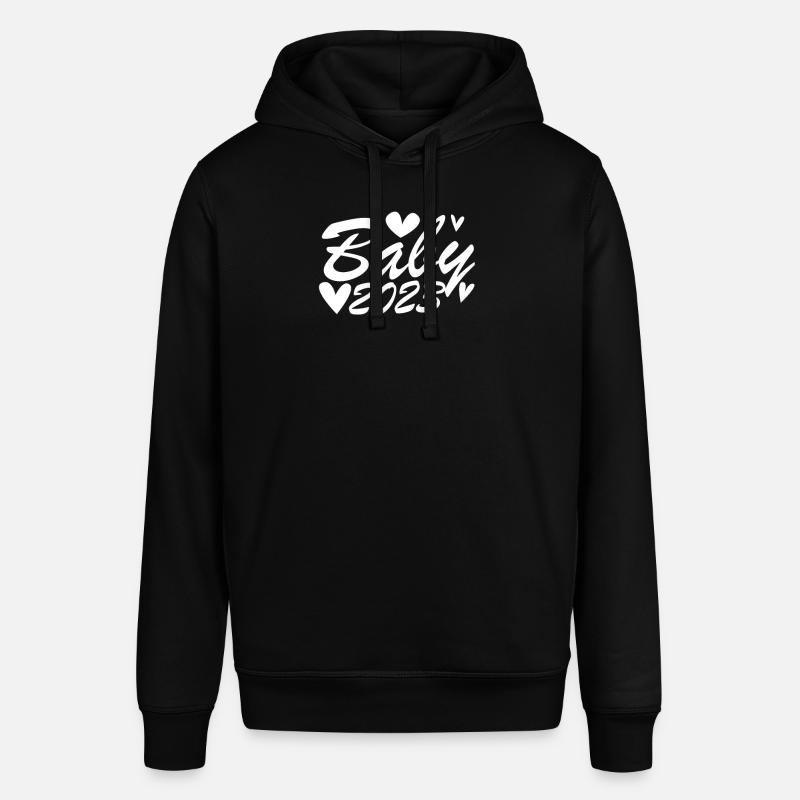 Grossesse Bébé enceinte 2023 - Sweat à capuche SOUNDER Stanley/Stella Unisexe - noir