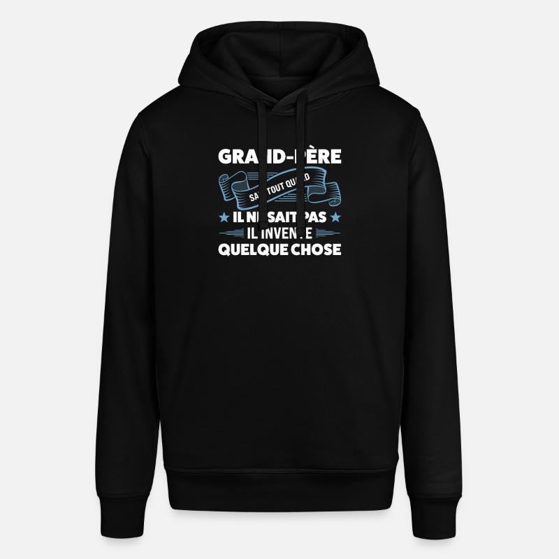 Papi Papi Famille Geschenk - Stanley/Stella Unisex Hoodie SOUNDER - Schwarz