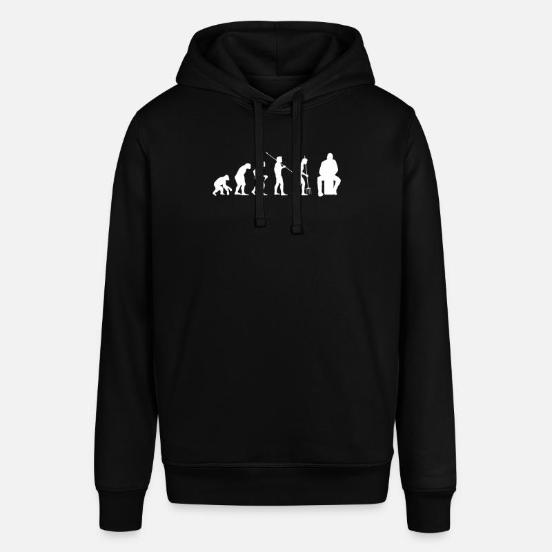 Evolution Cajon Shirt Gift - Stanley/Stella SOUNDER Unisex Hoodie - black
