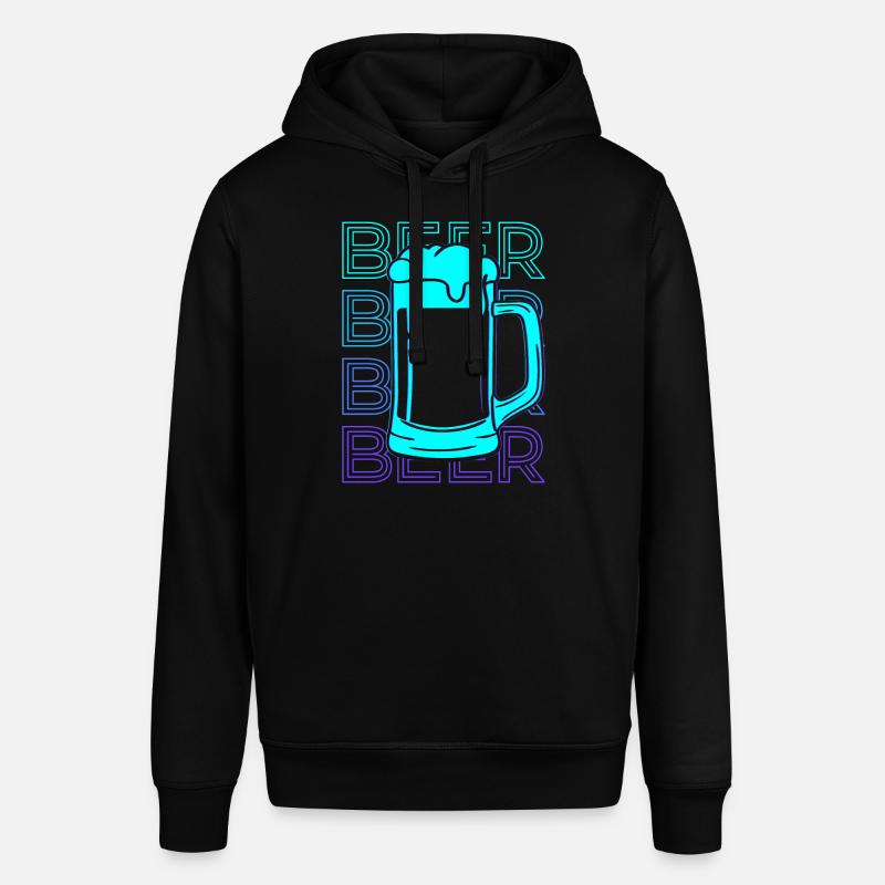 Cadeau rétro à la bière - Sweat à capuche SOUNDER Stanley/Stella Unisexe - noir