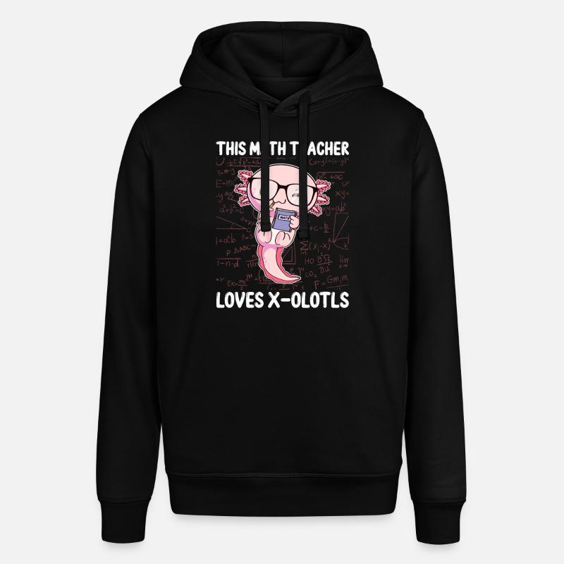 Drôle math Axolotl cadeau - Sweat à capuche SOUNDER Stanley/Stella Unisexe - noir