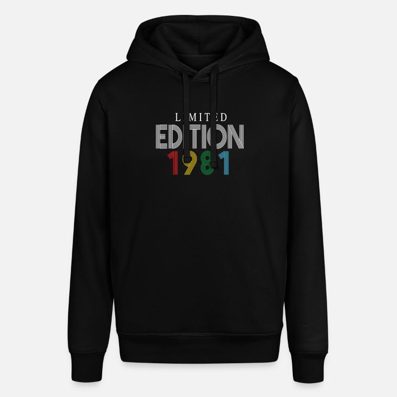 Édition limitée 1981 - Sweat à capuche SOUNDER Stanley/Stella Unisexe - noir