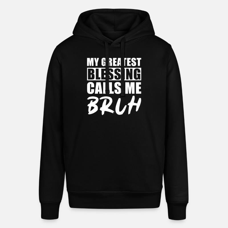 Bruh - Sweat à capuche SOUNDER Stanley/Stella Unisexe - noir