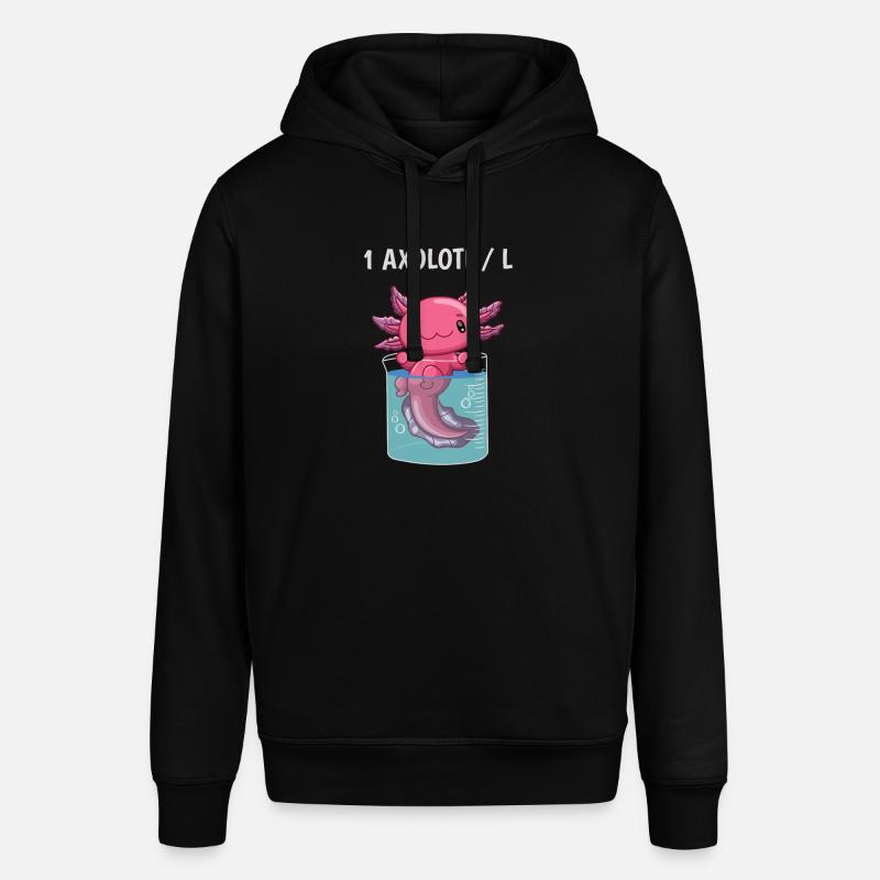 Drôle de cadeau axolotl - Sweat à capuche SOUNDER Stanley/Stella Unisexe - noir