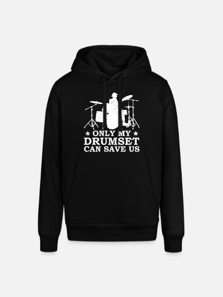 Drummer Drumsticks Drums Musicians - Stanley/Stella SOUNDER Unisex Hoodie - black