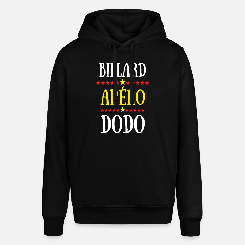 billard apéro dodo - Sweat à capuche SOUNDER Stanley/Stella Unisexe - noir