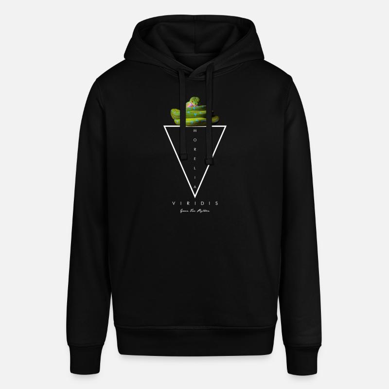 Grüner Baum Python Modern Geometric - Stanley/Stella Unisex Hoodie SOUNDER - Schwarz