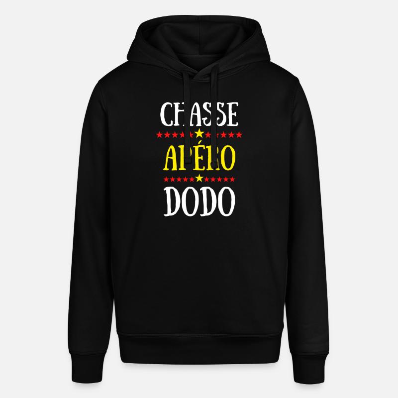 chasse apéro dodo - Sweat à capuche SOUNDER Stanley/Stella Unisexe - noir