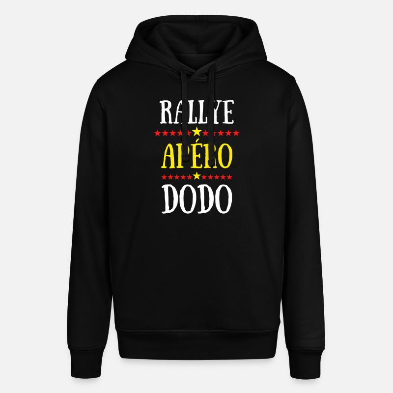 rallye apéro dodo - Sweat à capuche SOUNDER Stanley/Stella Unisexe - noir
