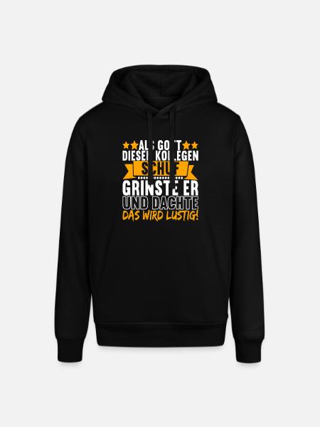 Abschiedsgeschenk Jobwechsel Kollege - Stanley/Stella Unisex Hoodie SOUNDER - Schwarz