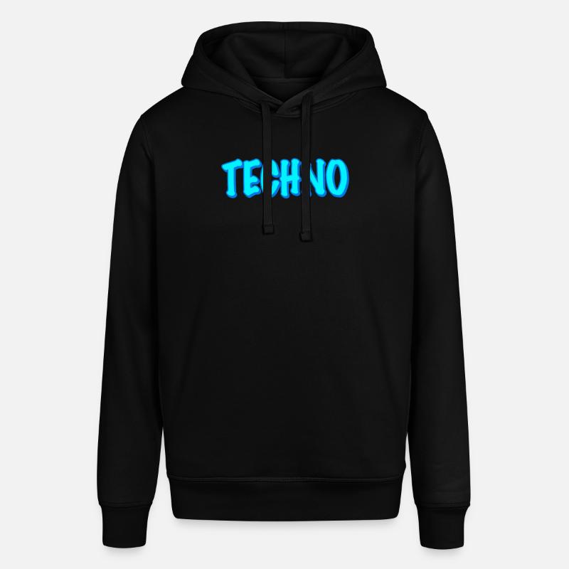 Techno - Sweat à capuche SOUNDER Stanley/Stella Unisexe - noir