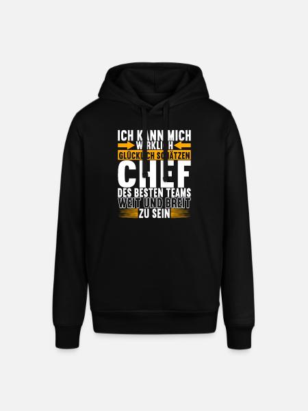 Abteilungsleiter Chef - Stanley/Stella Unisex Hoodie SOUNDER - Schwarz