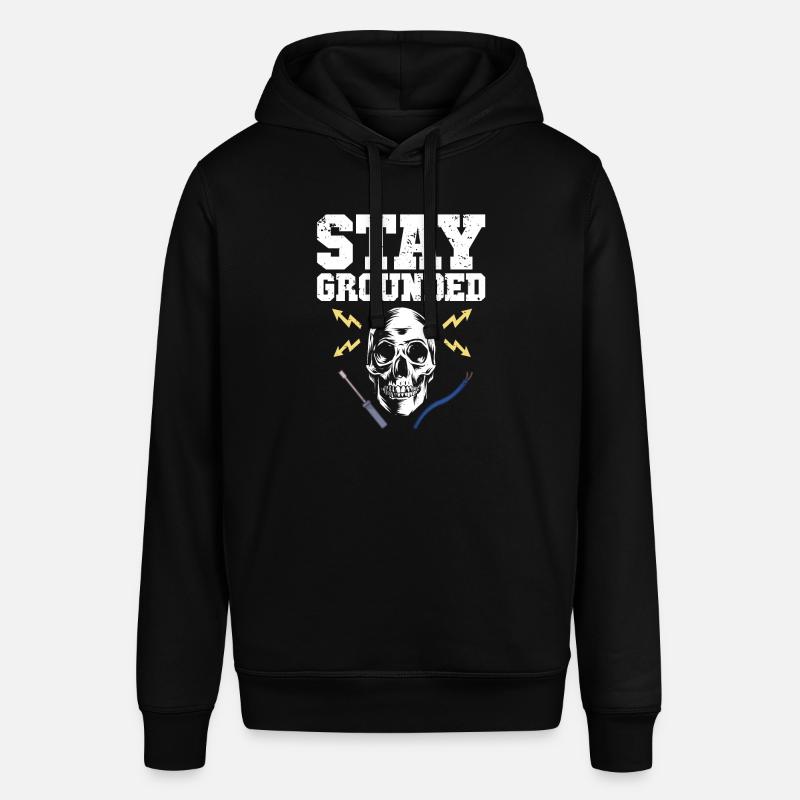Stay Grounded Electrotechnicien Électronicien - Sweat à capuche SOUNDER Stanley/Stella Unisexe - noir