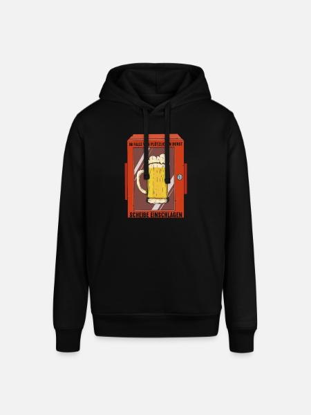 Bier Biertrinker - Stanley/Stella Unisex Hoodie SOUNDER - Schwarz