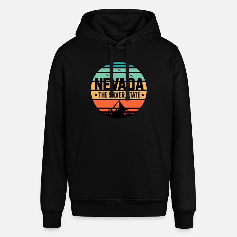 Nevada Das Silberne Staatsgeschenk - Stanley/Stella Unisex Hoodie SOUNDER - Schwarz