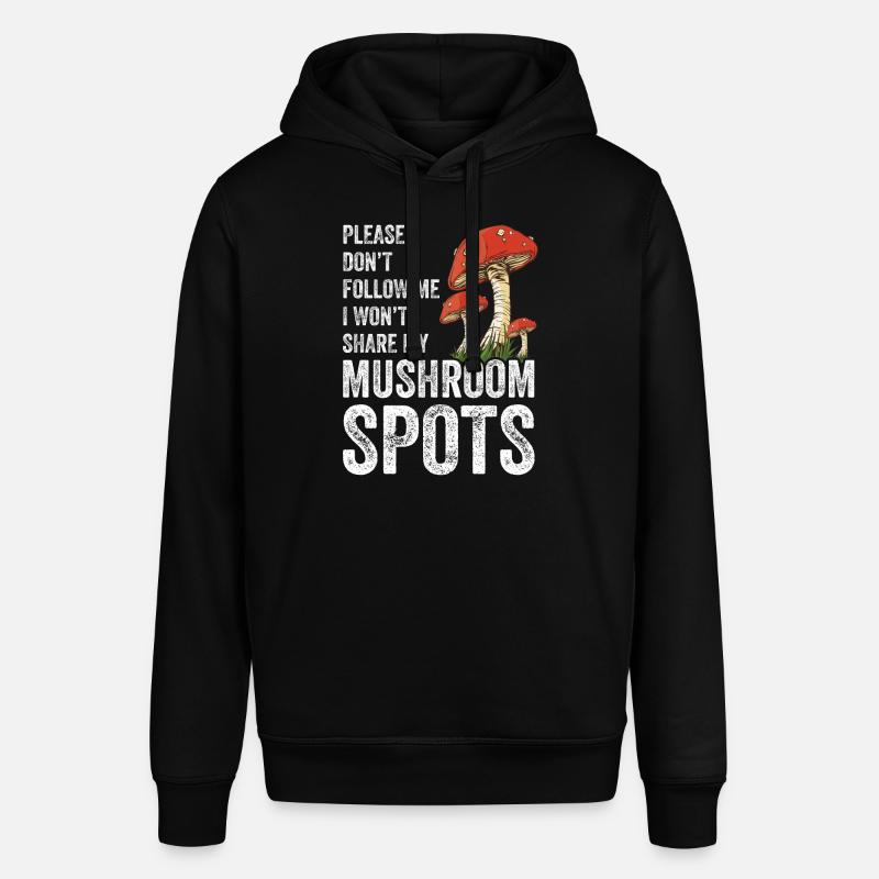 Chasse aux champignons - Sweat à capuche SOUNDER Stanley/Stella Unisexe - noir