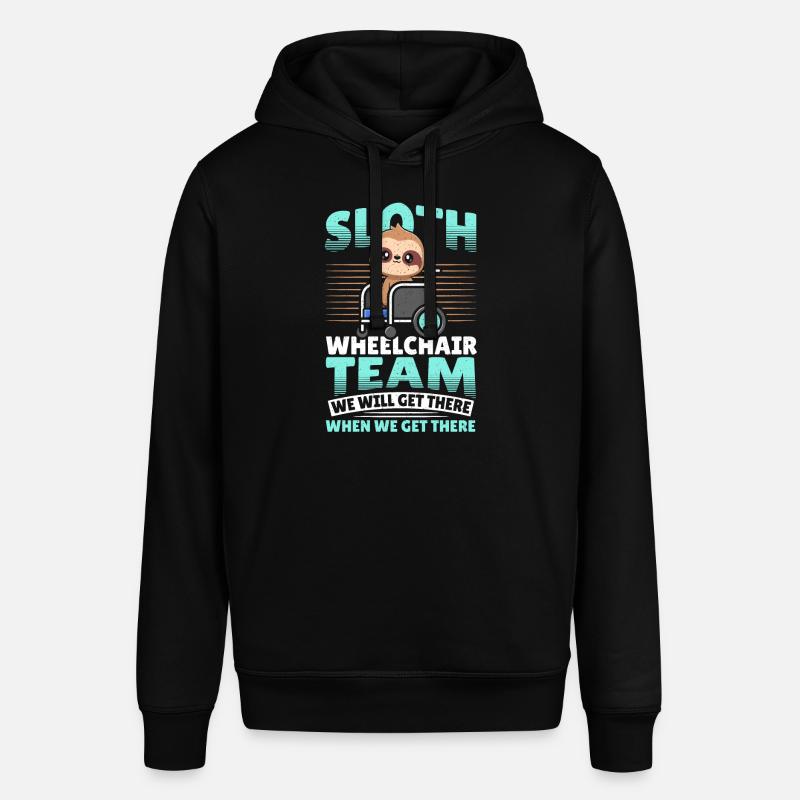 Conception paraplégique pour un - Sweat à capuche SOUNDER Stanley/Stella Unisexe - noir