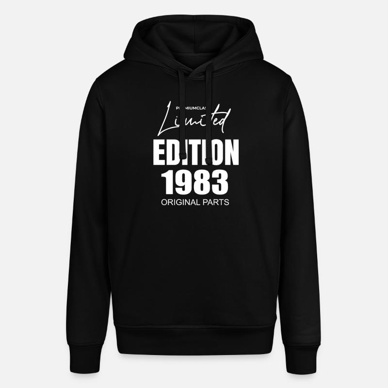 Édition limitée 1983 - Sweat à capuche SOUNDER Stanley/Stella Unisexe - noir